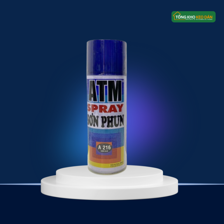 Sơn xịt ATM A216 xanh đen (Dark Blue)