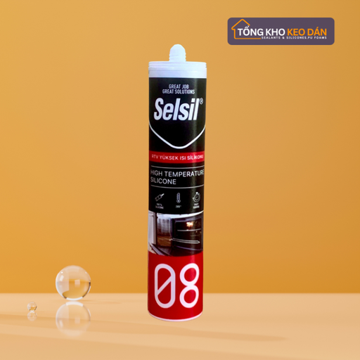 [Selsil RTV] Keo chịu nhiệt Selsil RTV