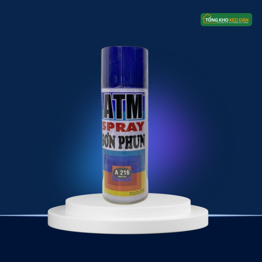 [A216-Dark Blue] Sơn xịt ATM A216 xanh đen (Dark Blue)